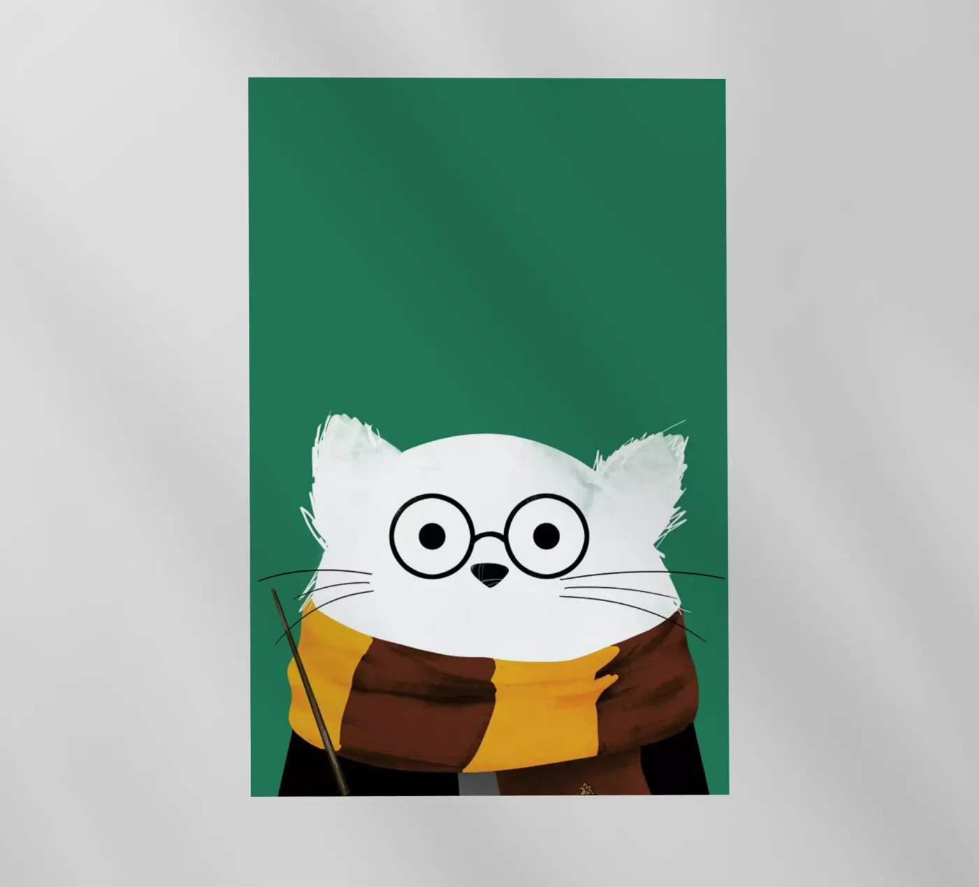 Cat Harry pellicola backlit da Doozal