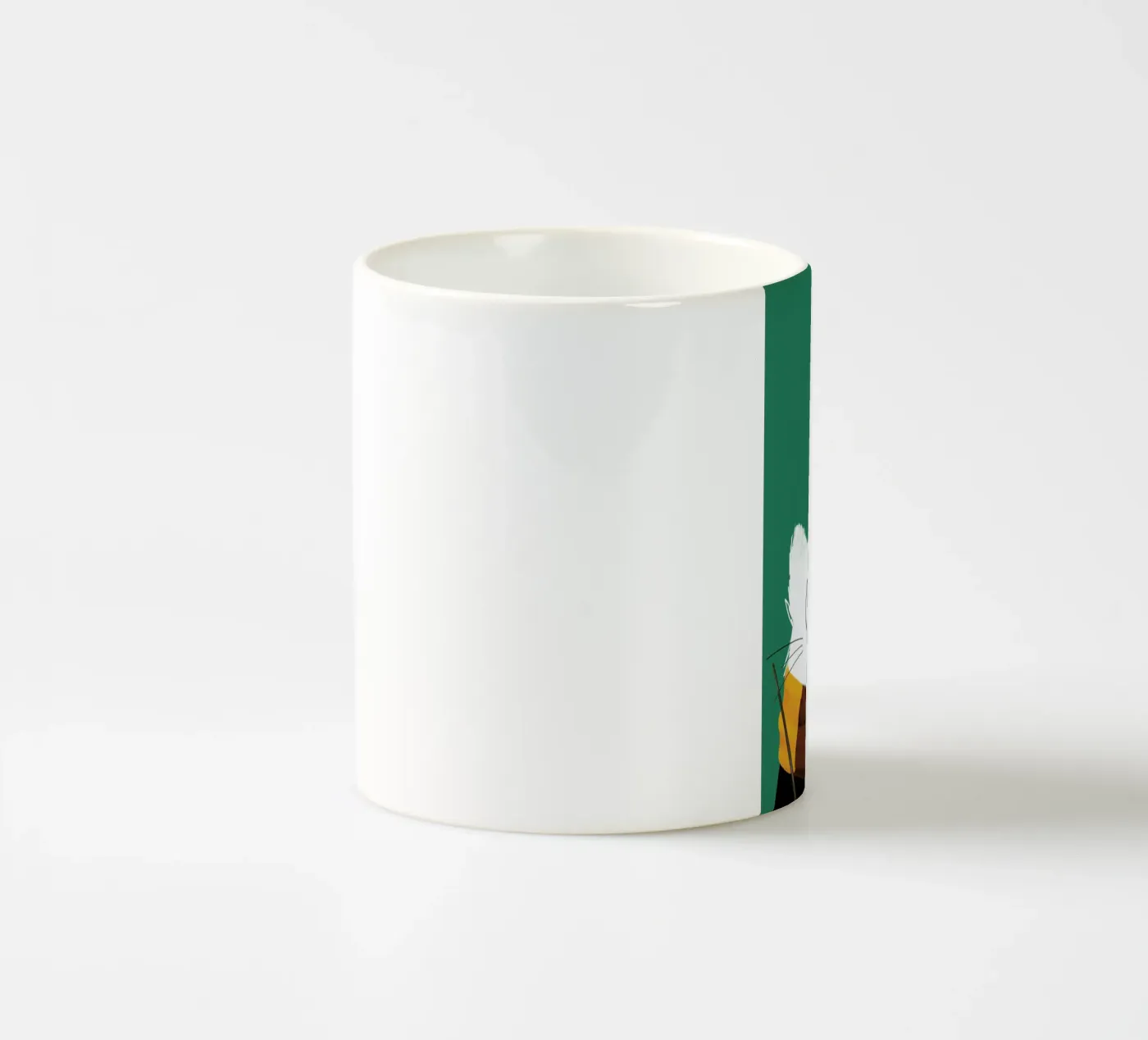 Cat Harry ceramic mug by Doozal