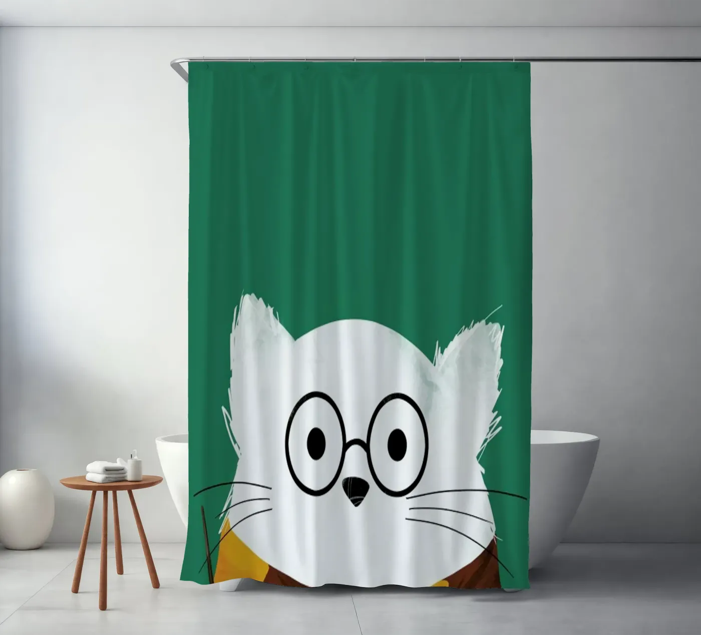 Cat Harry Duschvorhang von Doozal