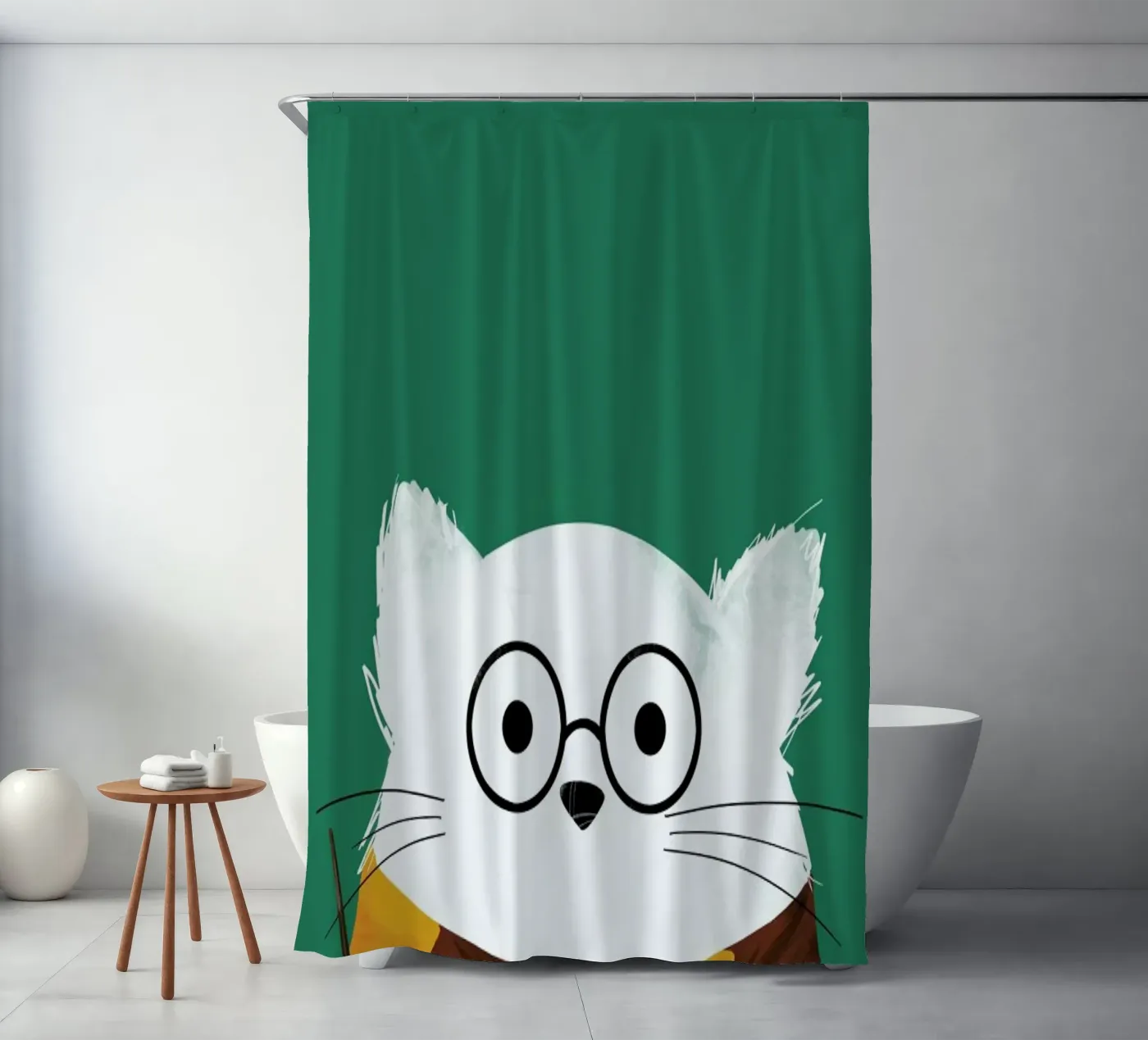 Cat Harry Duschvorhang von Doozal