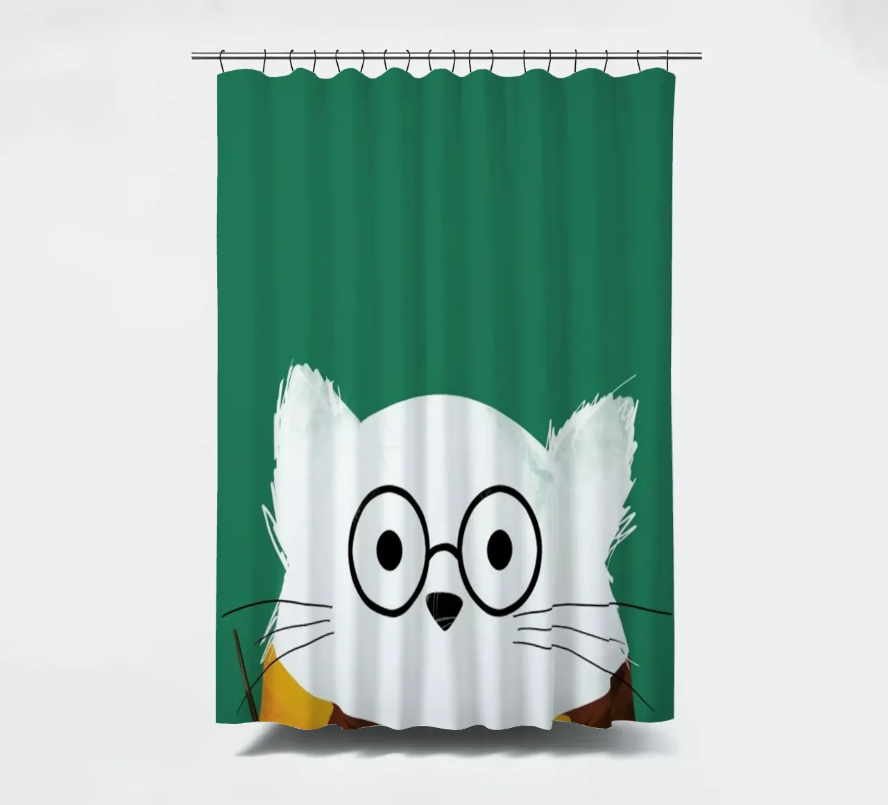 Cat Harry Duschvorhang von Doozal