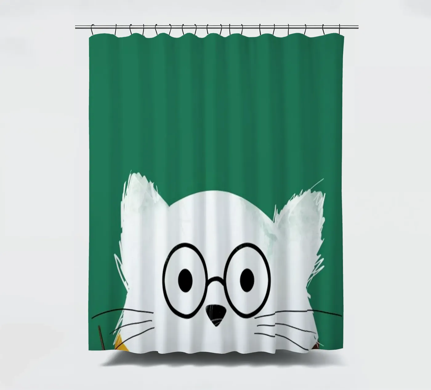 Cat Harry Duschvorhang von Doozal