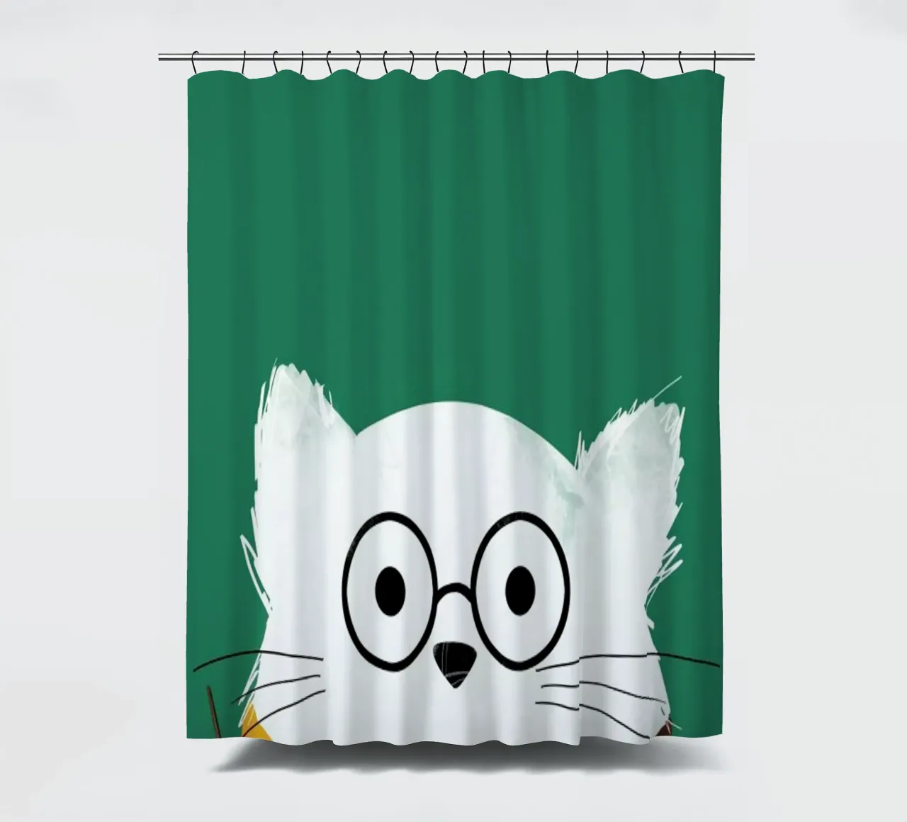 Cat Harry Duschvorhang von Doozal