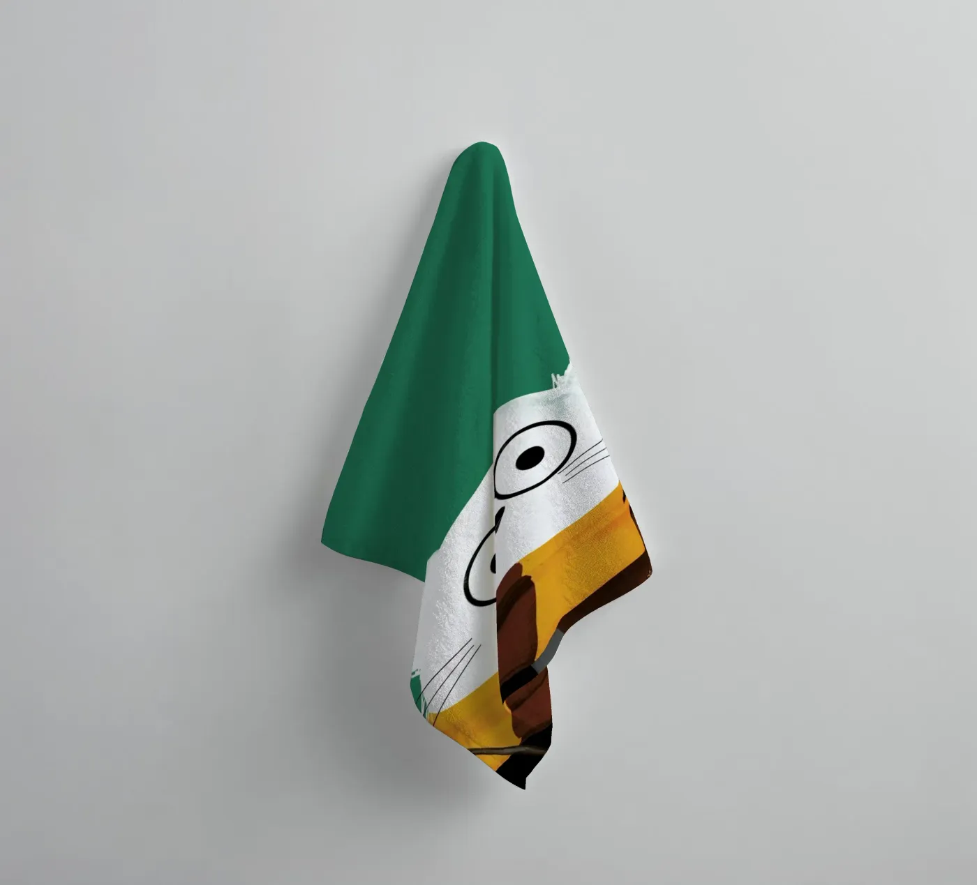 Cat Harry badhanddoek van Doozal