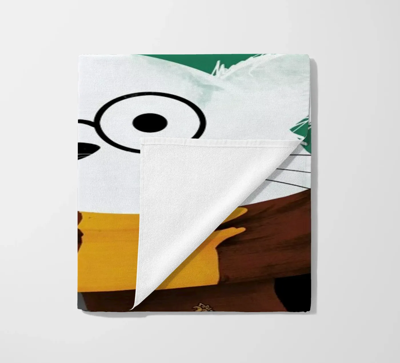 Cat Harry strandhanddoek van Doozal