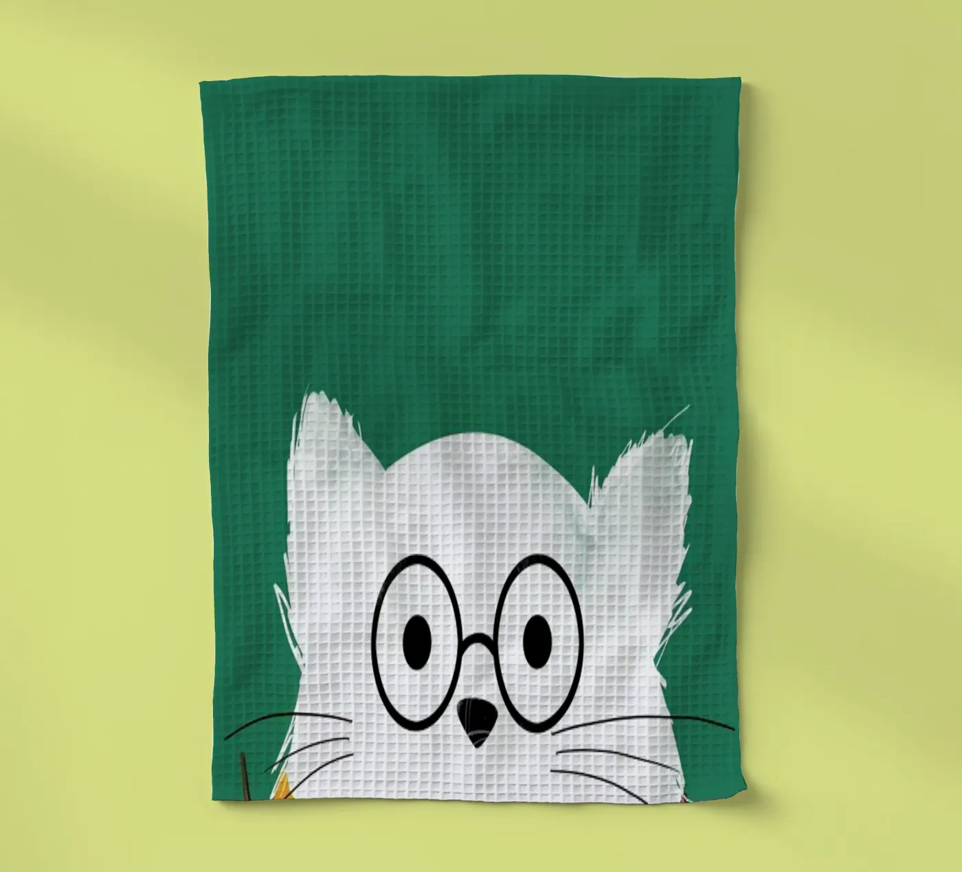 Cat Harry torchon de Doozal