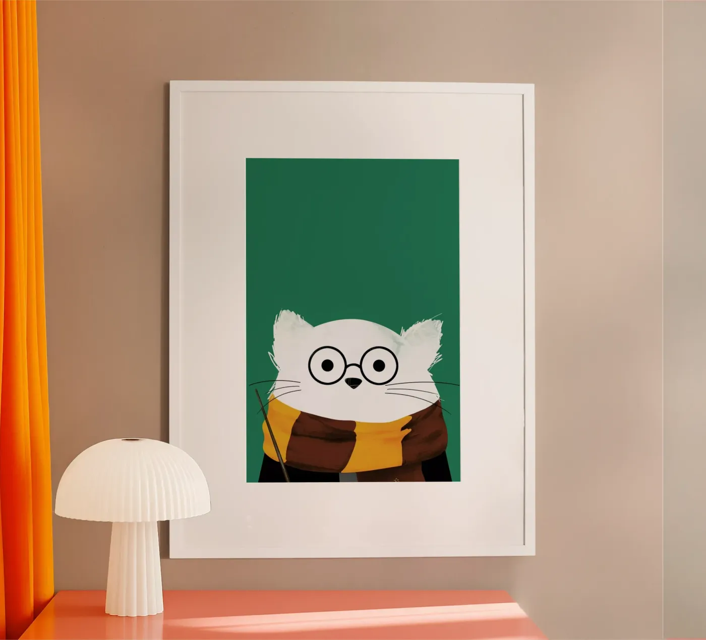 Cat Harry Poster von Doozal