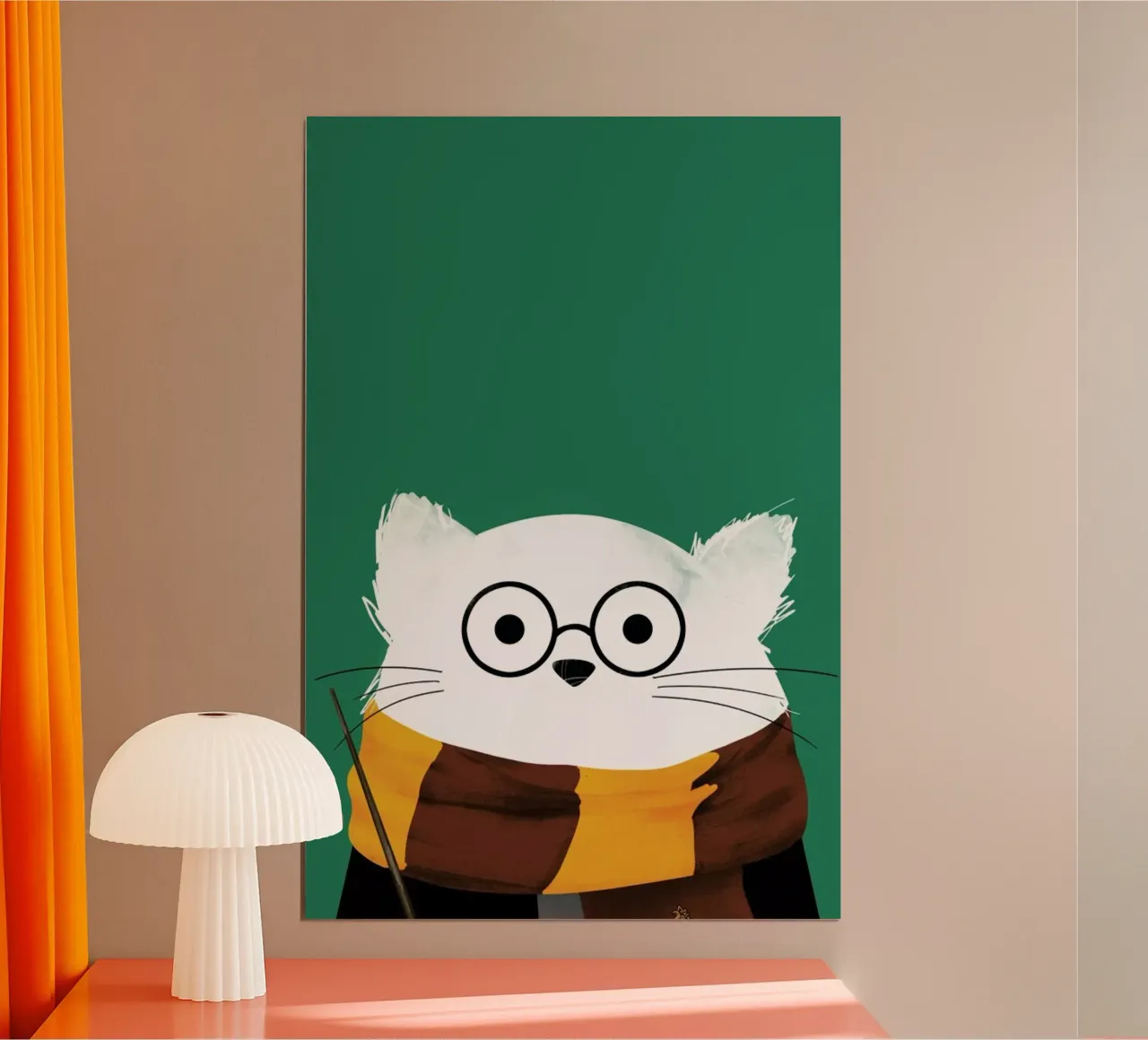 Cat Harry poster da Doozal