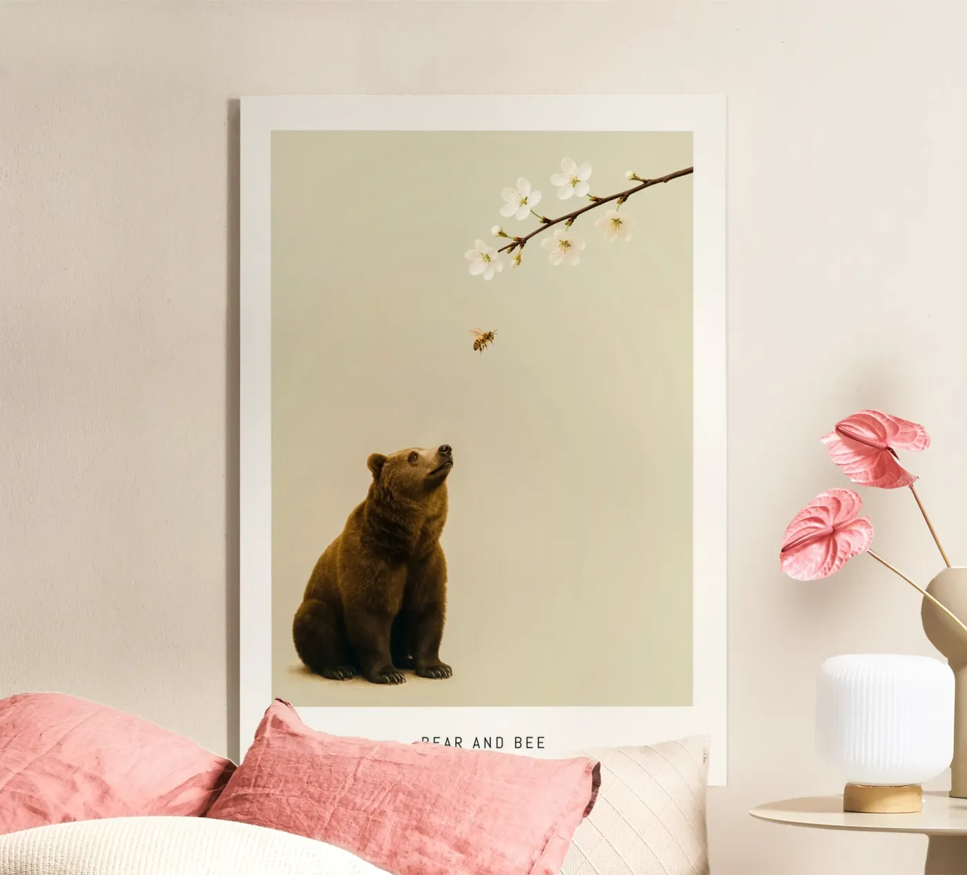 Bear and bee plexiglass da Artezza