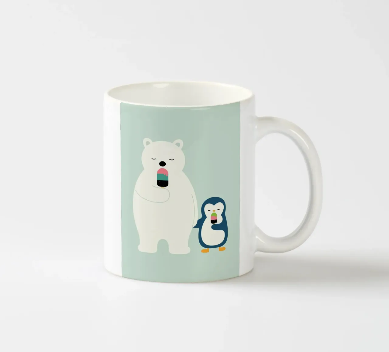 Rimanere freschi tazza in ceramica da Andy Westface