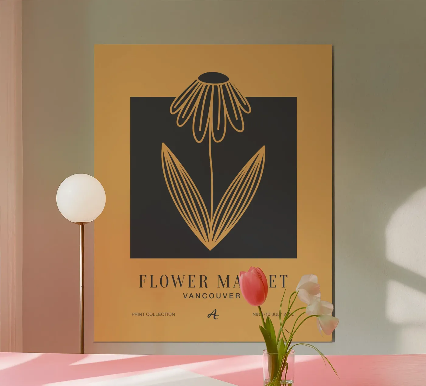 Vancouver Blume poster da Artezza