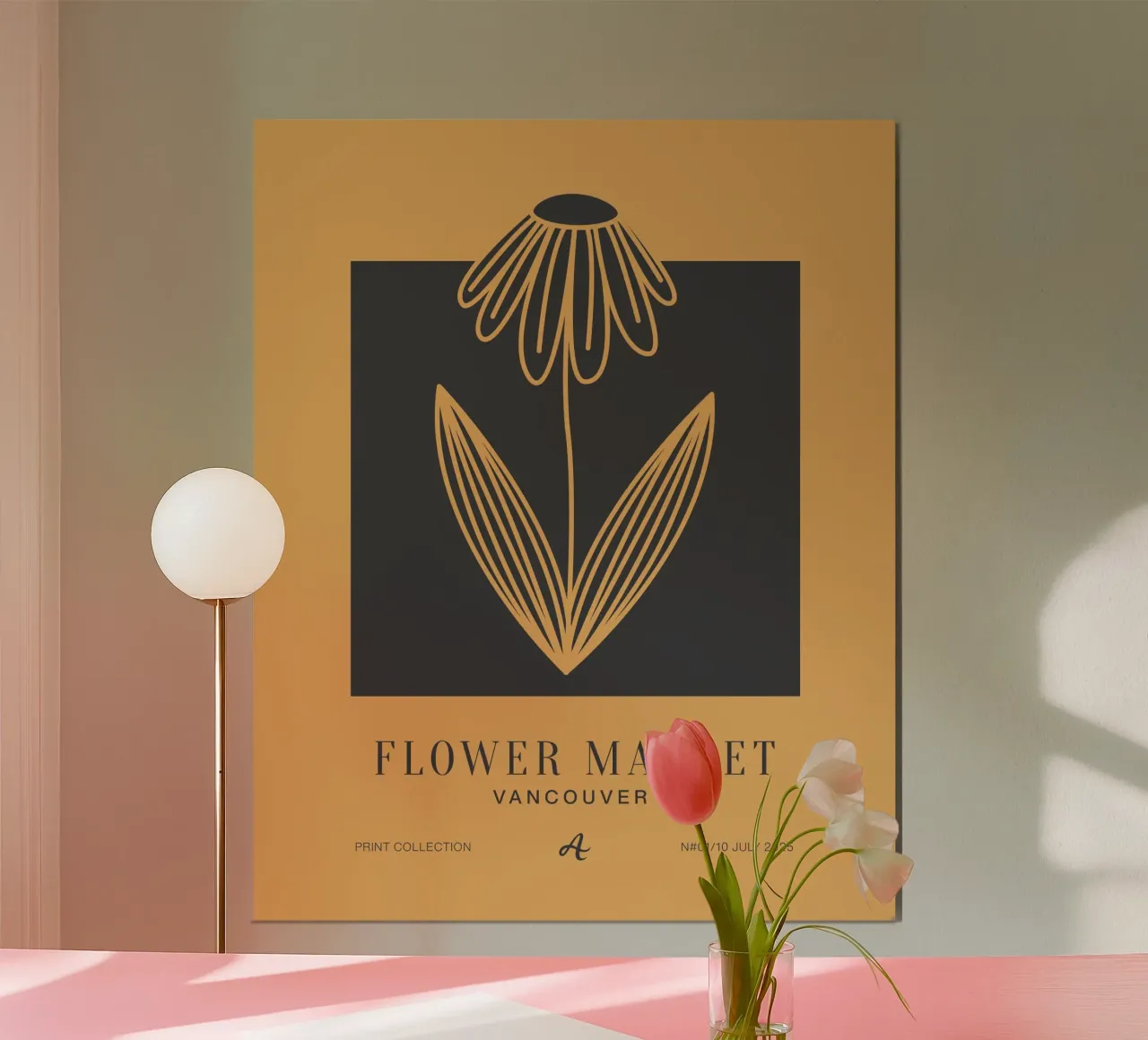 Vancouver Blume poster da Artezza