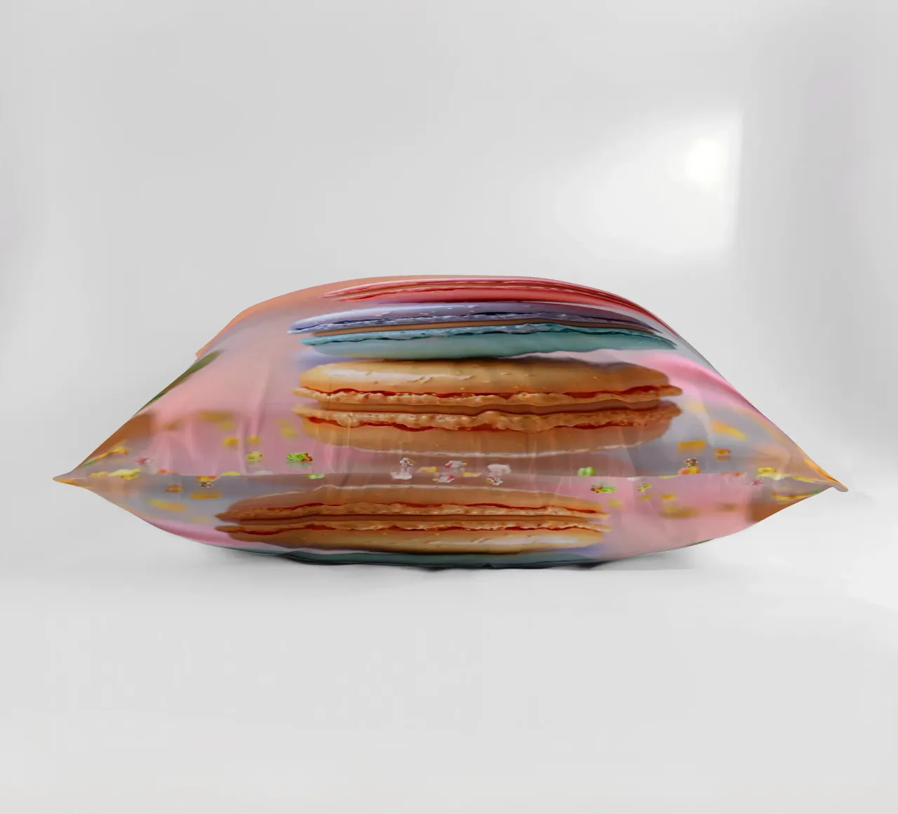 Bunte Macarons cuscino da M-Ulrich-Digital Art
