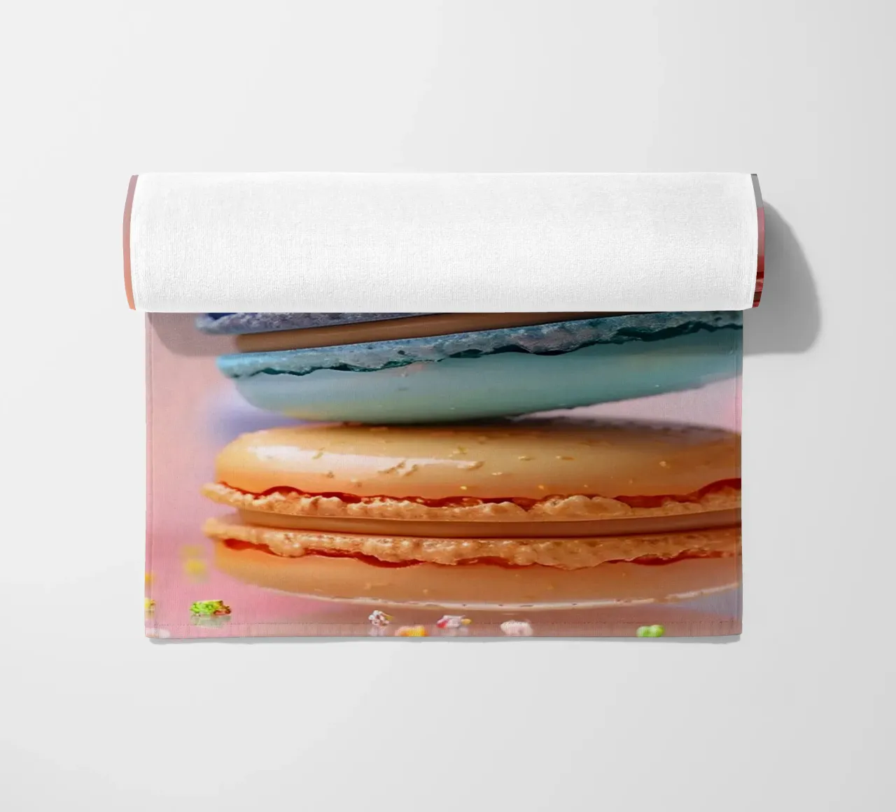 Bunte Macarons telo mare da M-Ulrich-Digital Art