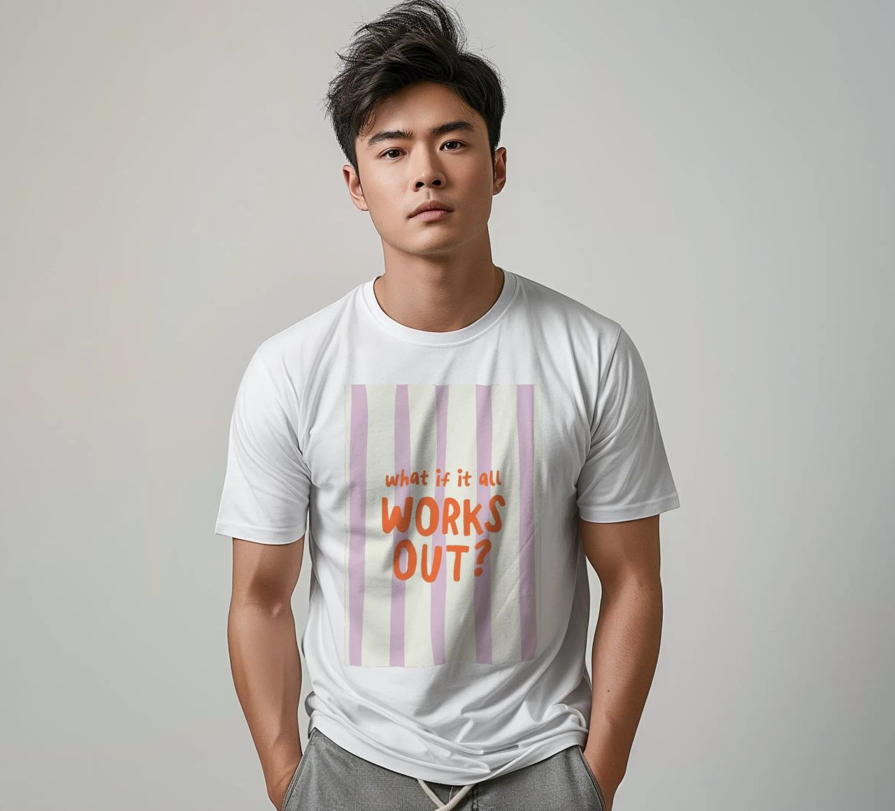 What If It All Works Out t-shirt da Attaboy Dsgn