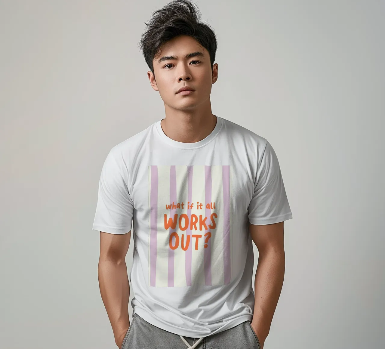 What If It All Works Out t-shirt da Attaboy Dsgn