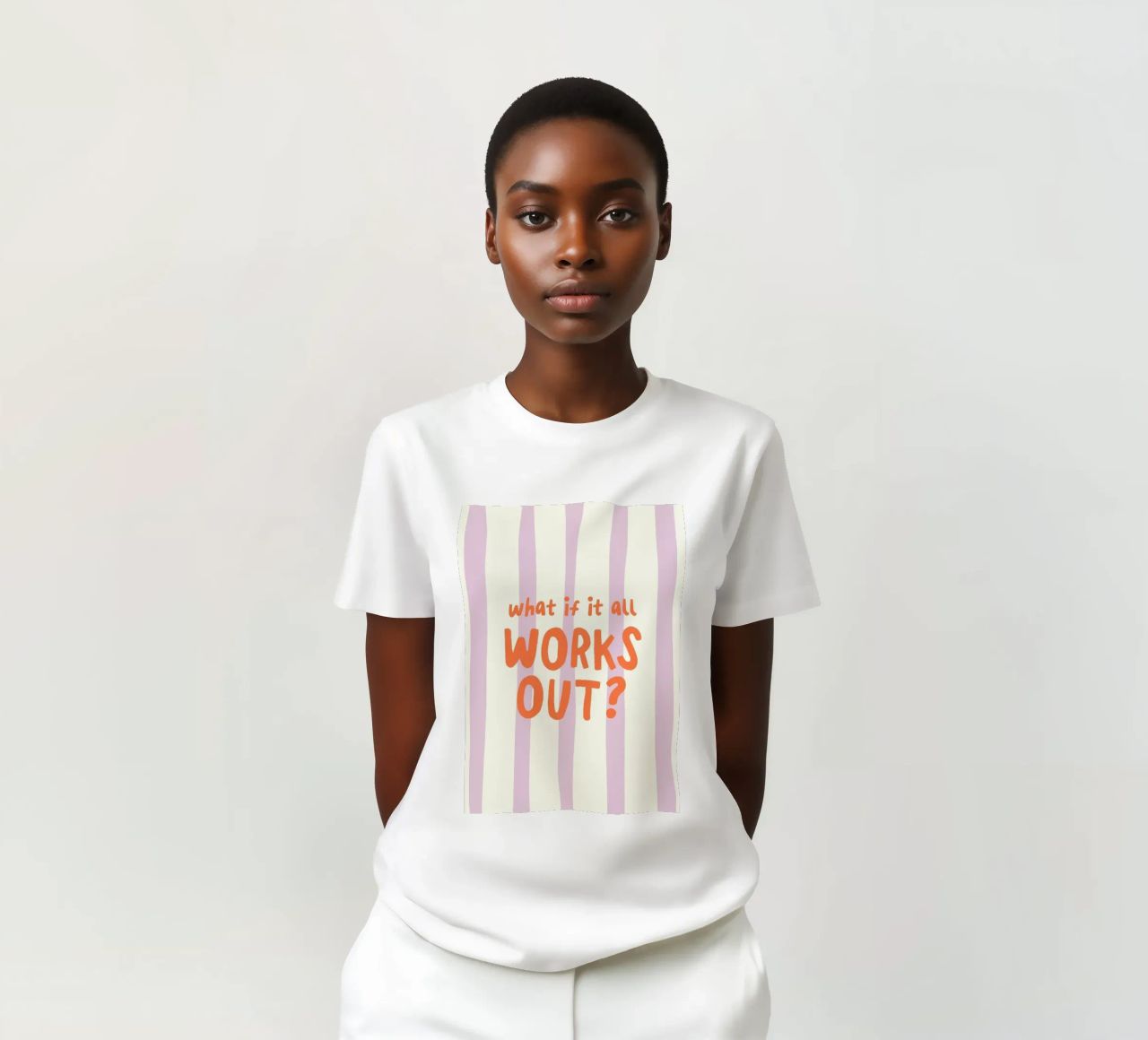 What If It All Works Out t-shirt da Attaboy Dsgn