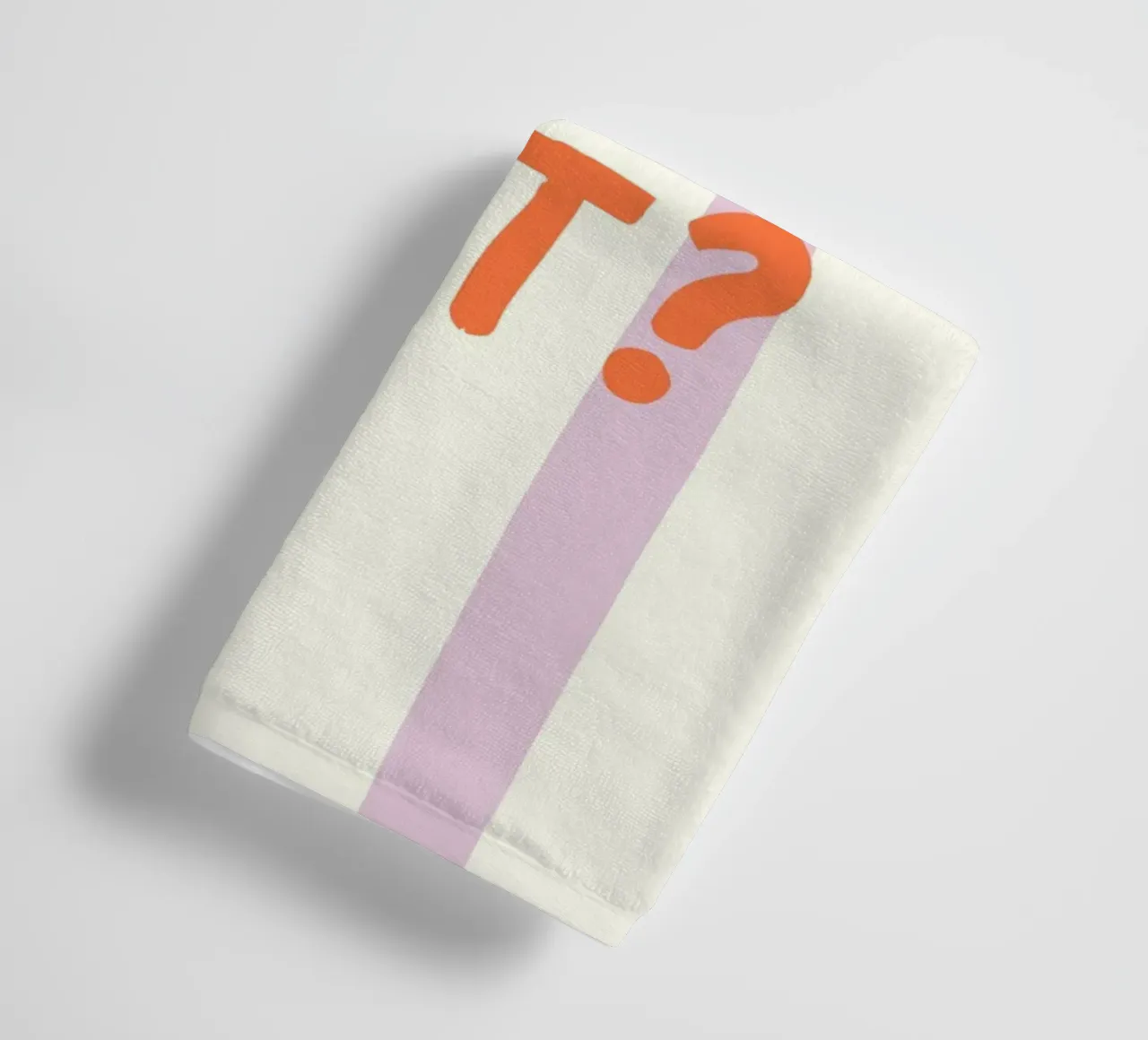 What If It All Works Out serviette de bain de Attaboy Dsgn