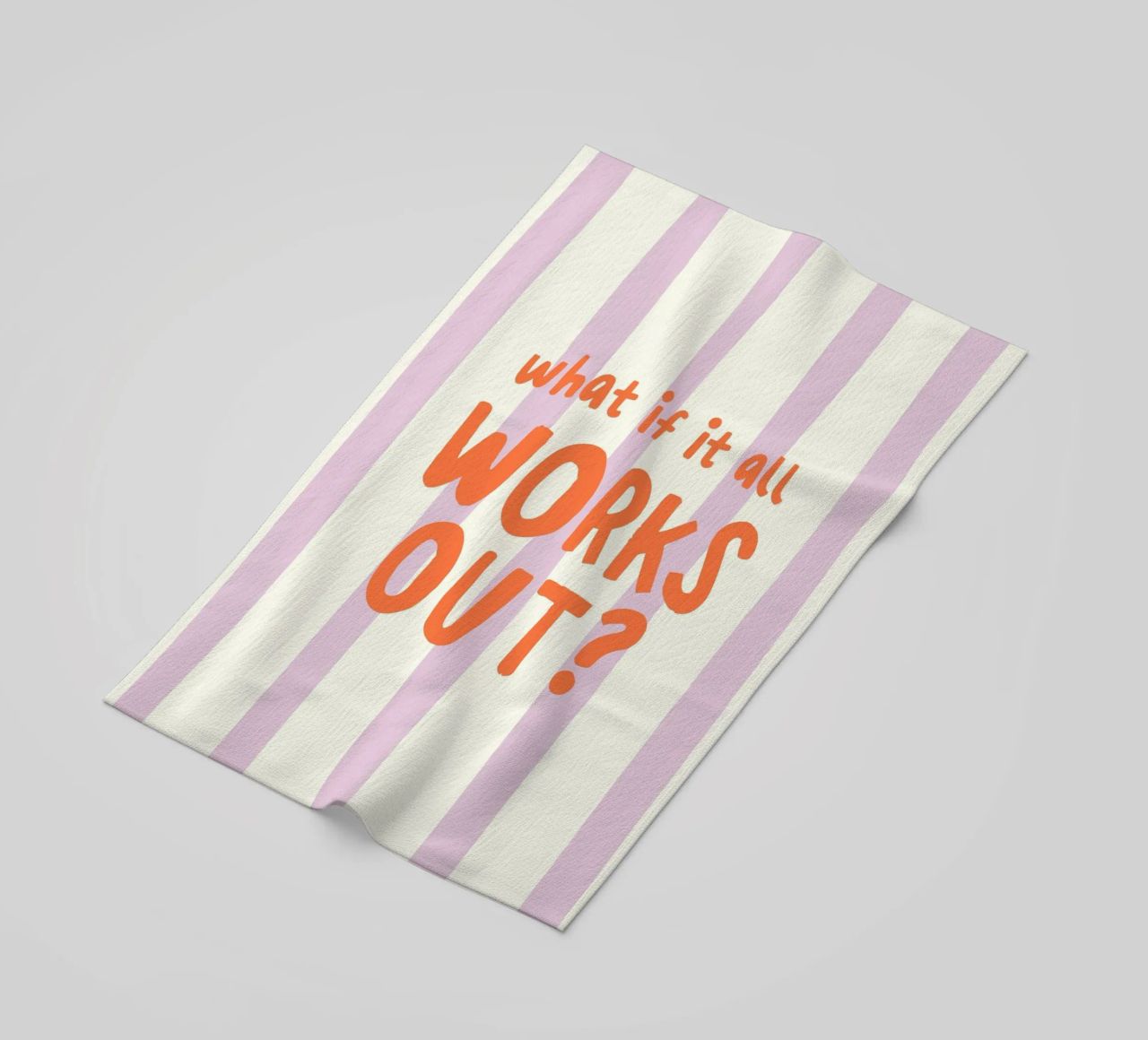 What If It All Works Out telo mare da Attaboy Dsgn