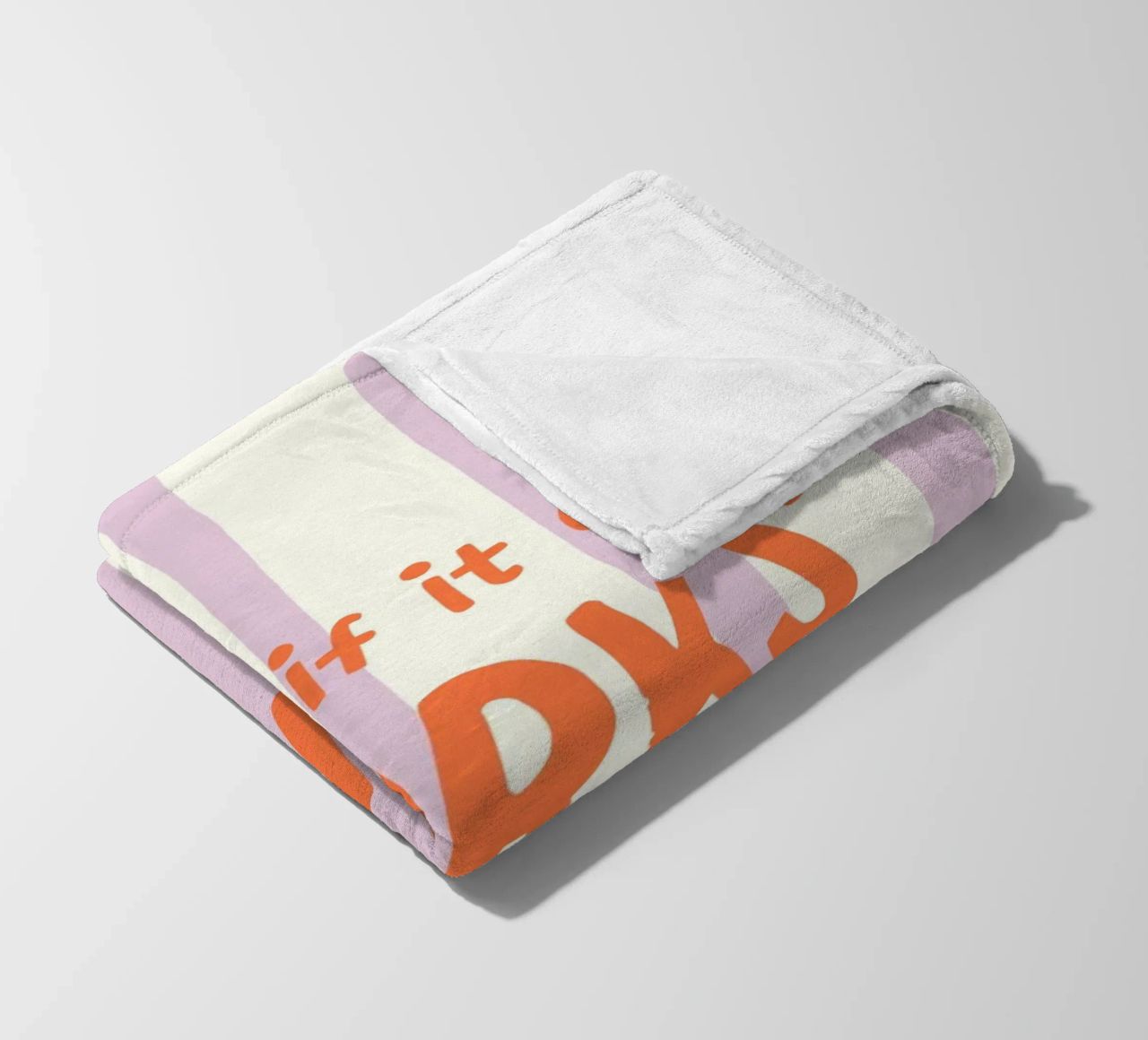 What If It All Works Out coperta in pile da Attaboy Dsgn