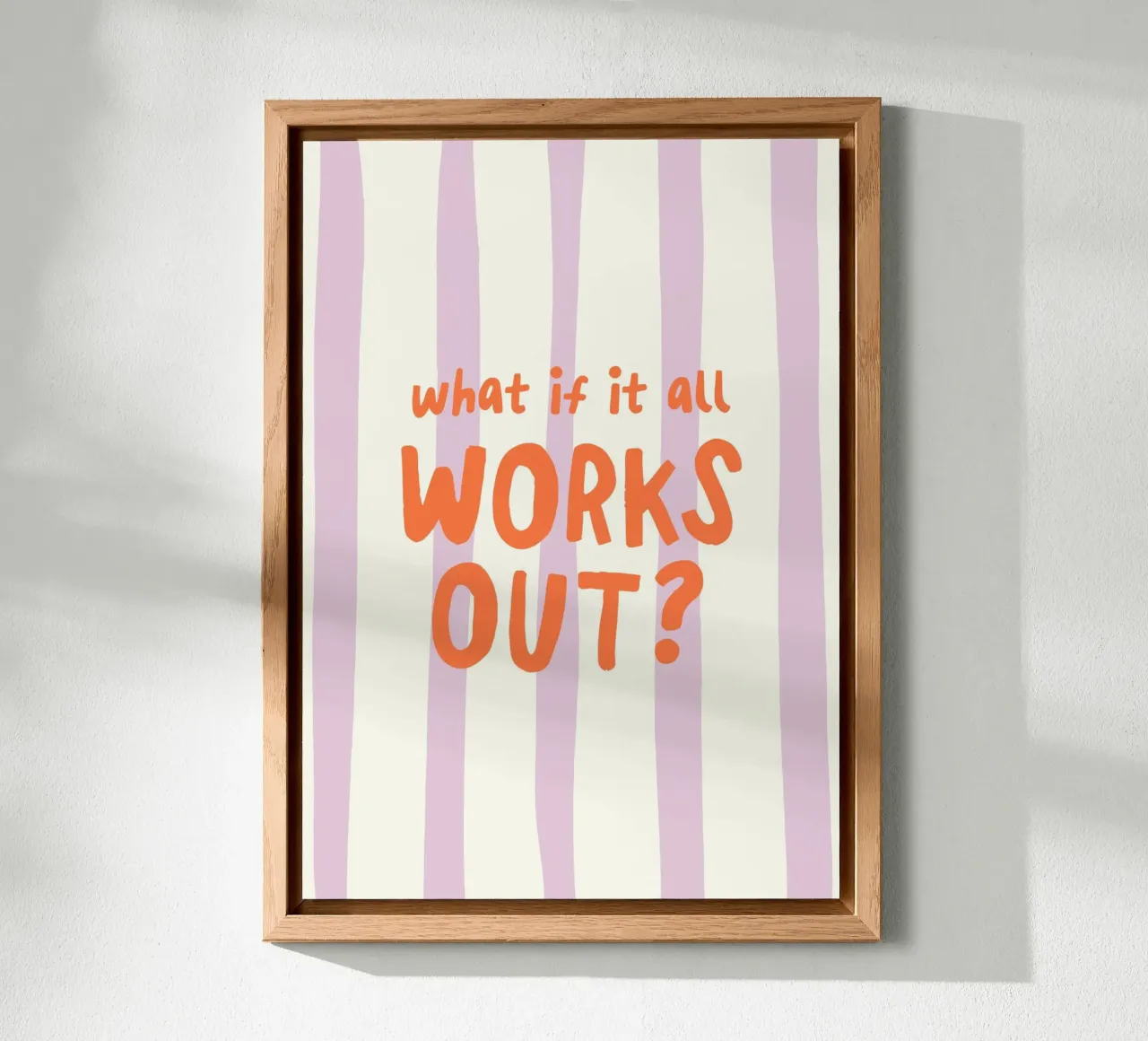 What If It All Works Out pannello forex da Attaboy Dsgn