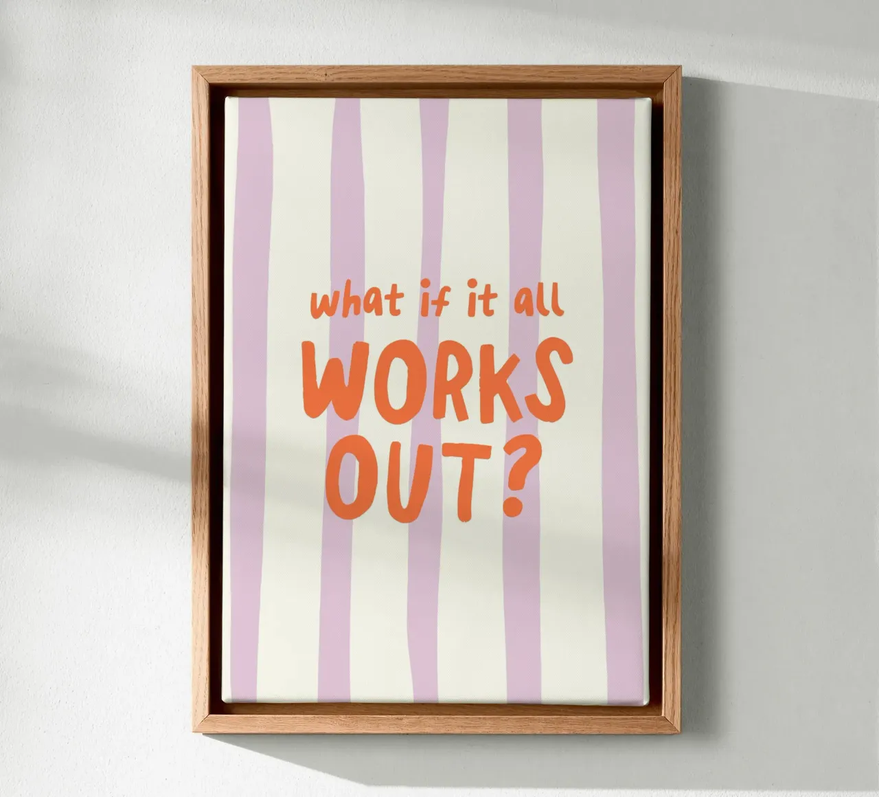 What If It All Works Out tela da Attaboy Dsgn