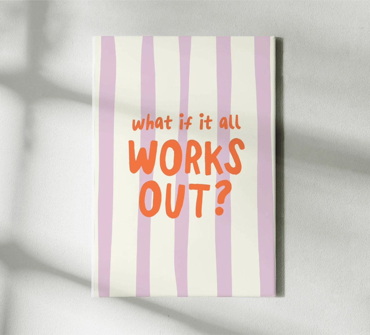 What If It All Works Out tela da Attaboy Dsgn
