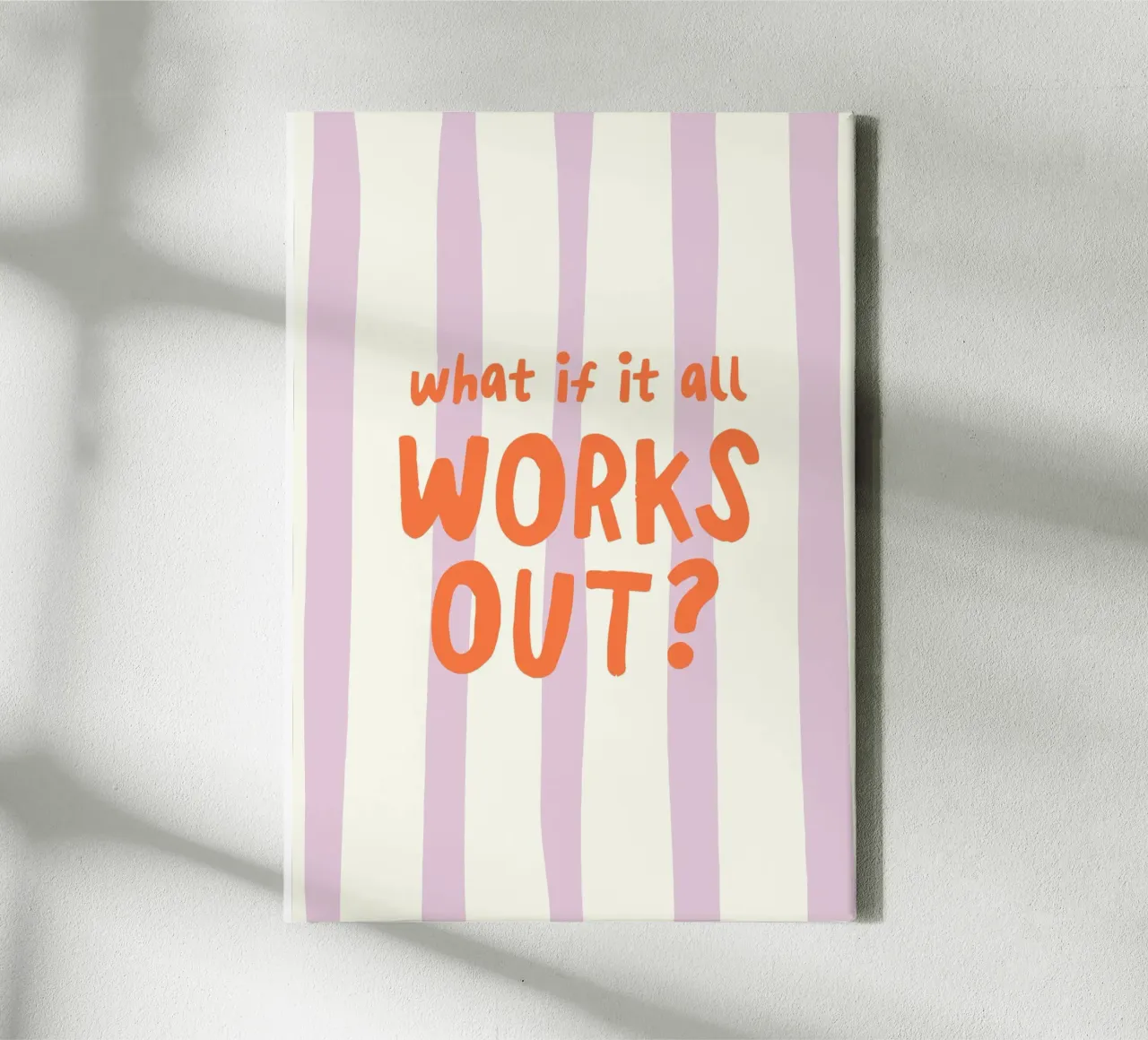 What If It All Works Out tela da Attaboy Dsgn