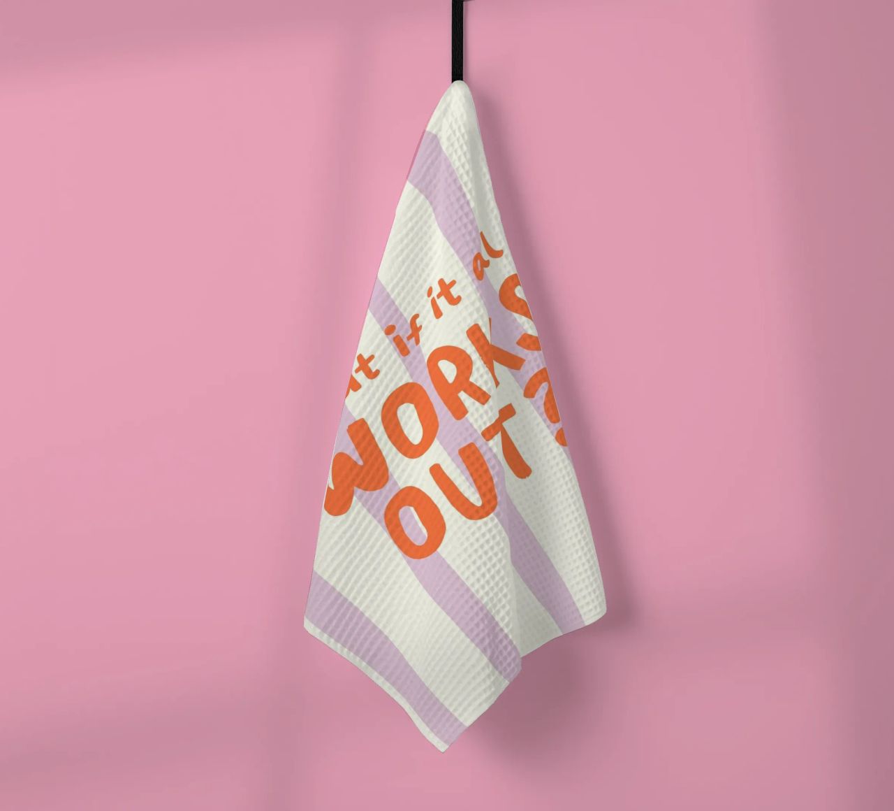 What If It All Works Out canovaccio da cucina da Attaboy Dsgn