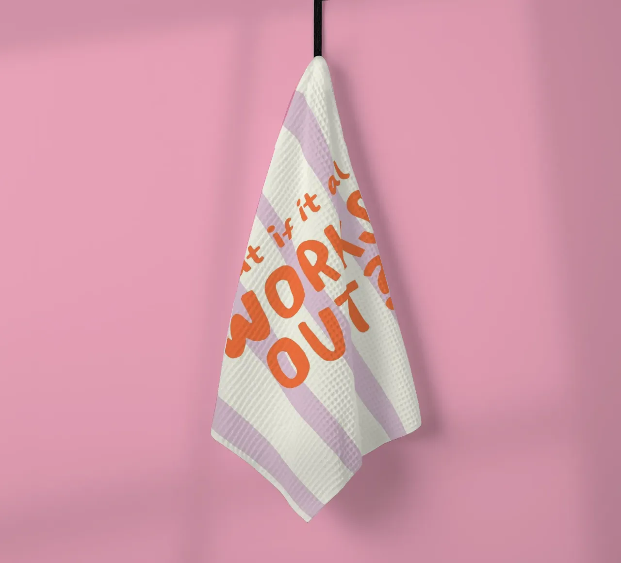 What If It All Works Out canovaccio da cucina da Attaboy Dsgn