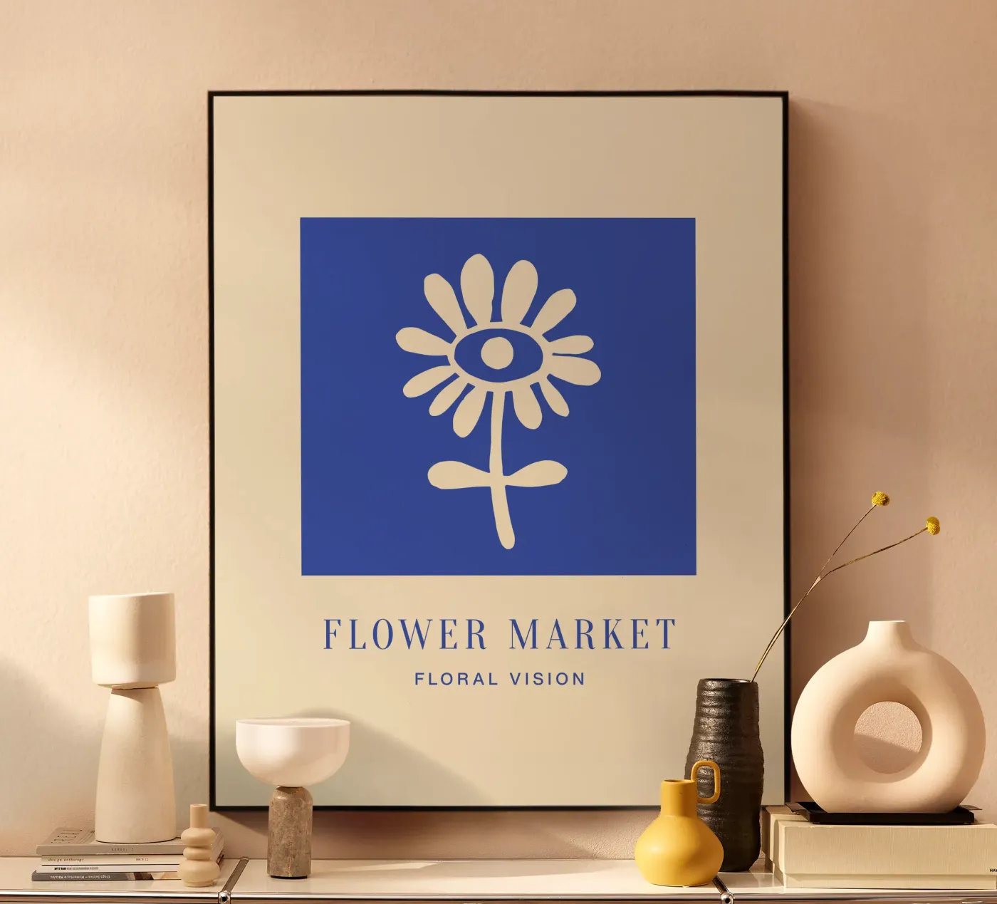 Floral Vision acryl van Artezza