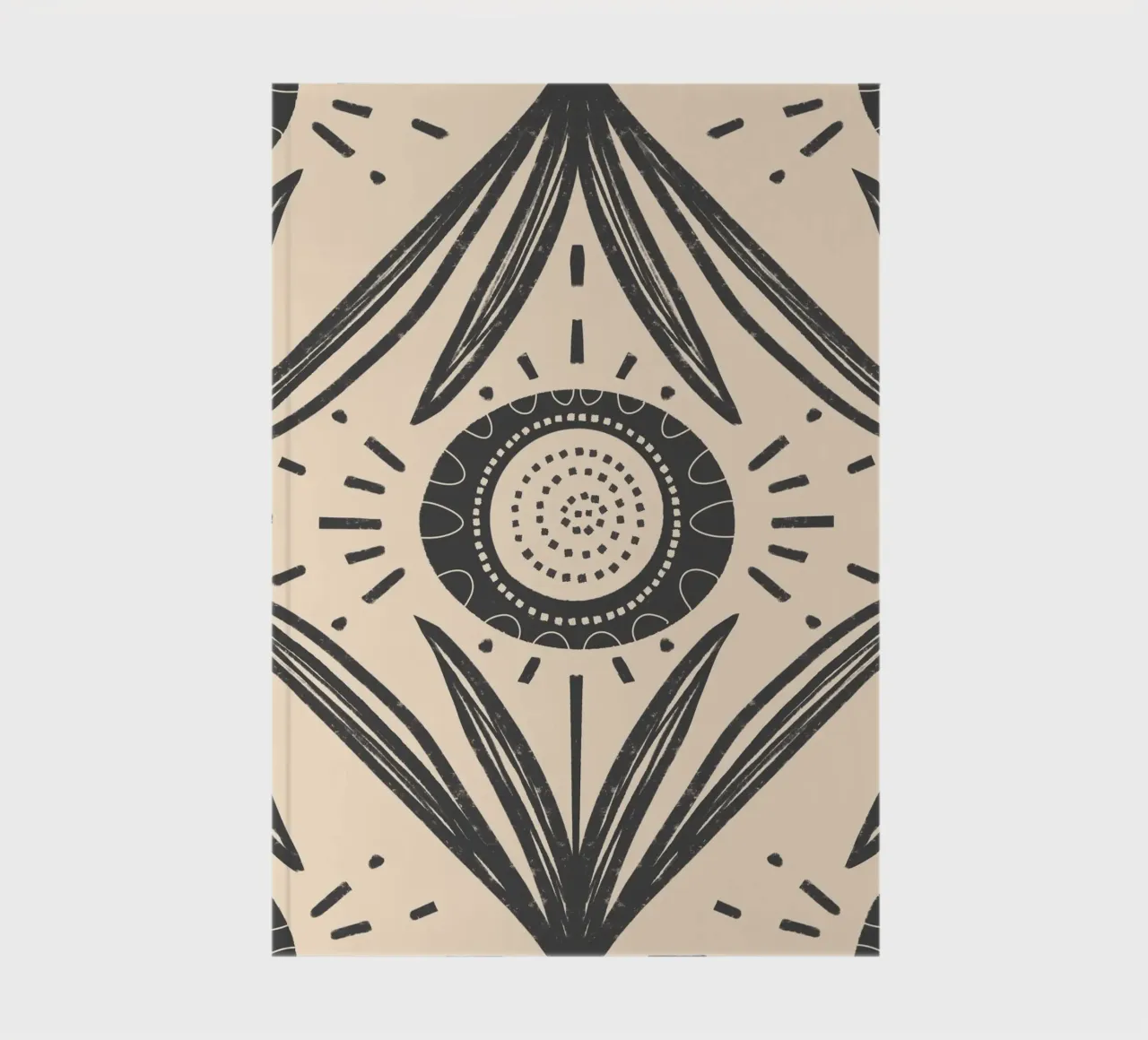 Folk Bloom Radiance - Floreale carbone e crema diario da susanacosta