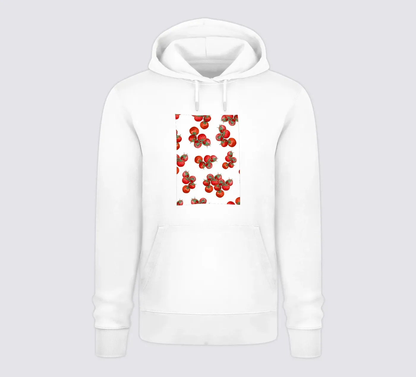 Tomatoes pattern hoodie by gulsengunel