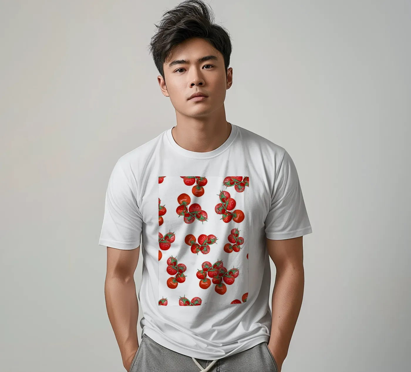 Modello di pomodoro t-shirt da gulsengunel