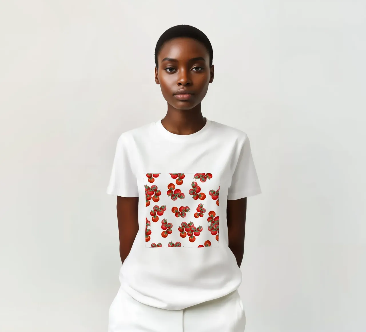Modello di pomodoro t-shirt da gulsengunel