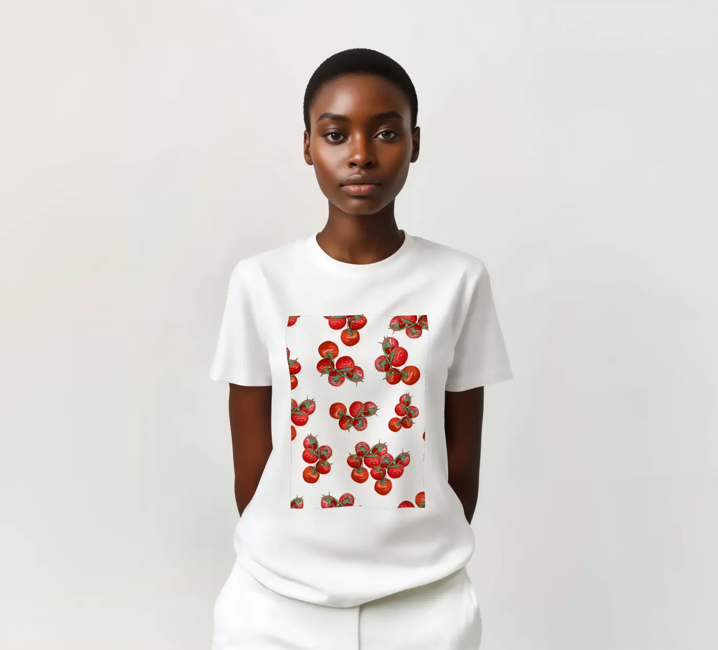 Modello di pomodoro t-shirt da gulsengunel