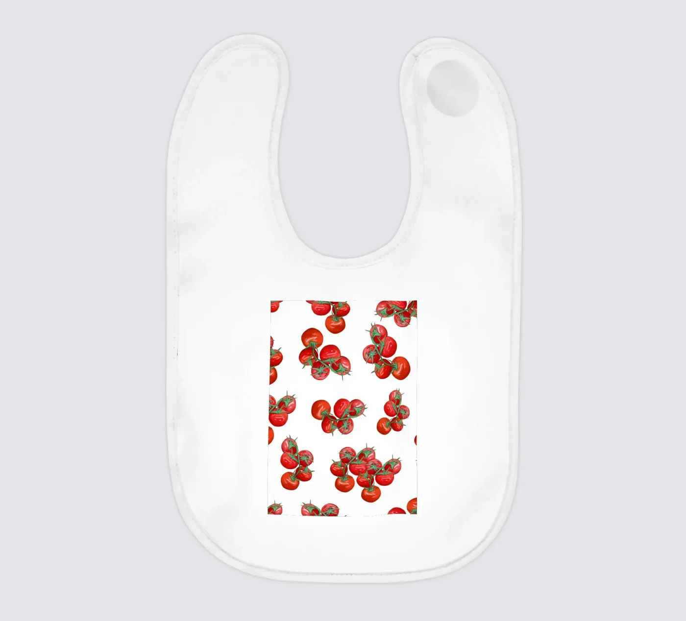 Tomatoes pattern bavoir de gulsengunel