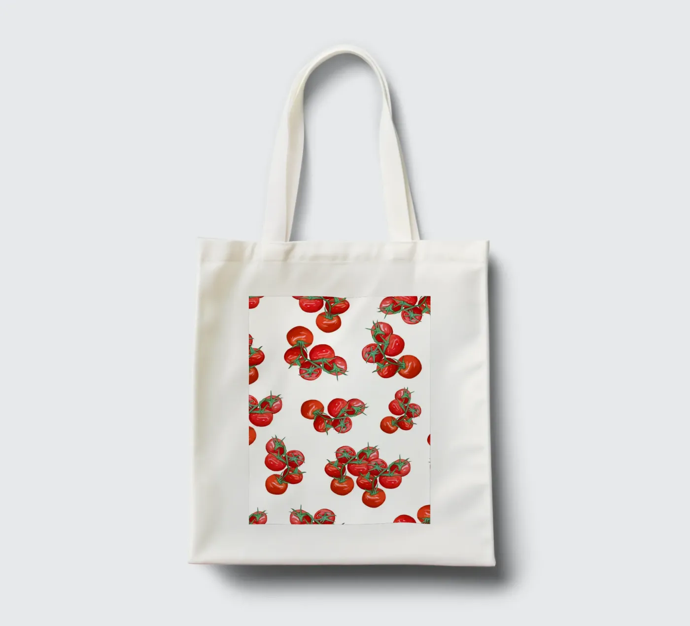 Tomaten Muster Jutebeutel von gulsengunel