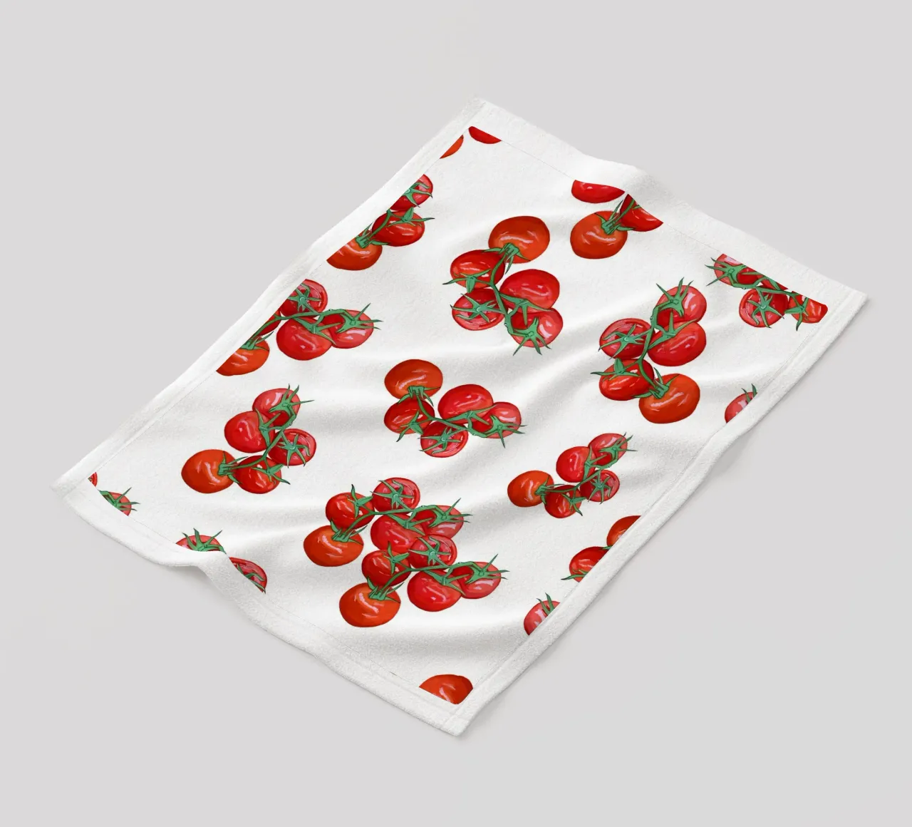 Modello di pomodoro coperta in pile da gulsengunel