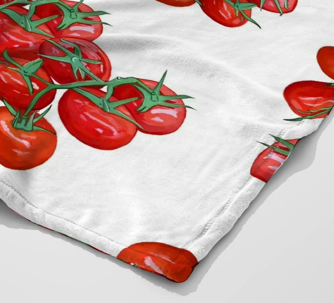 Modello di pomodoro coperta in pile da gulsengunel