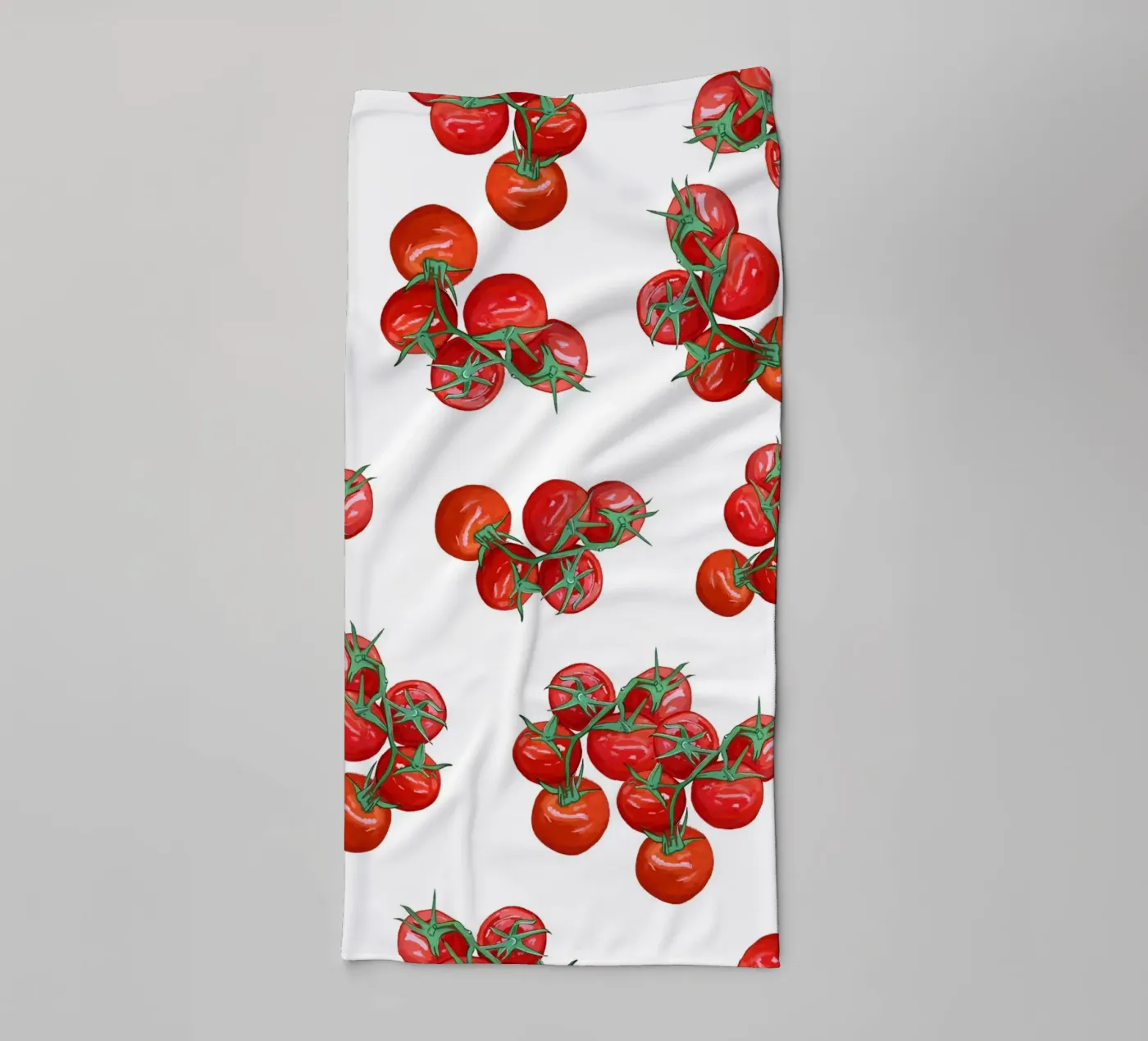 Tomatoes pattern towel by gulsengunel