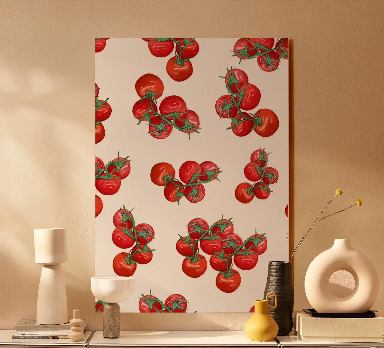 Tomatoes pattern forex plate by gulsengunel