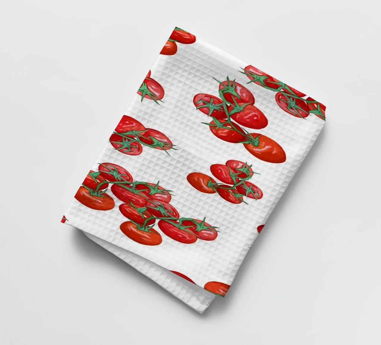 Tomatoes pattern torchon de gulsengunel