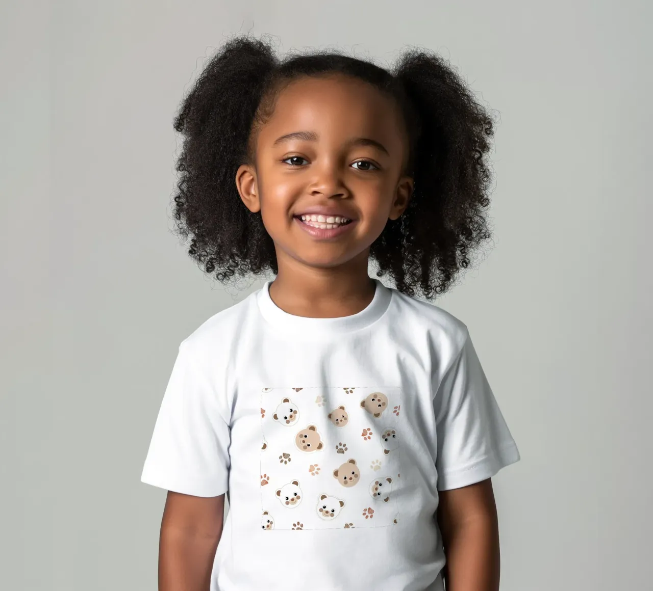 Orsacchiotti baby shower modello di design in tessuto senza cuciture t-shirt bambini da gulsengunel