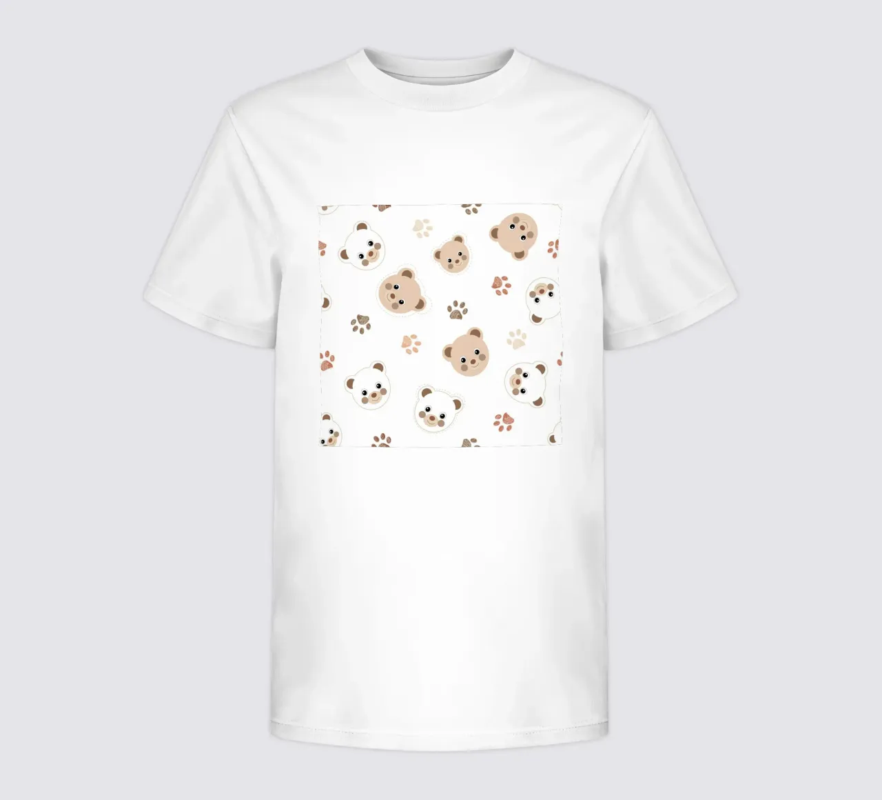Orsacchiotti baby shower modello di design in tessuto senza cuciture t-shirt bambini da gulsengunel