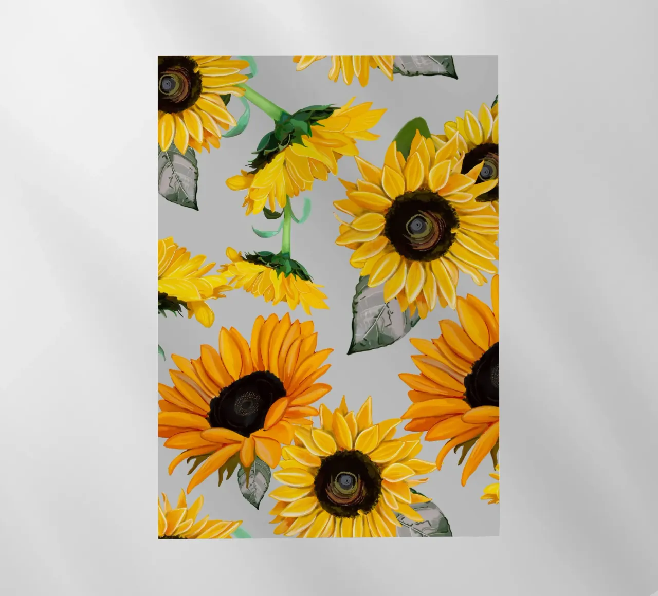 Motivo dei girasoli pellicola backlit da gulsengunel