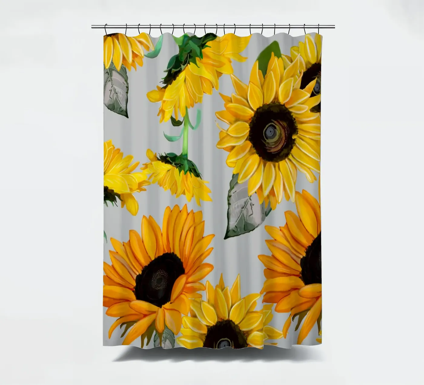 Sunflowers pattern douchegordijn van gulsengunel