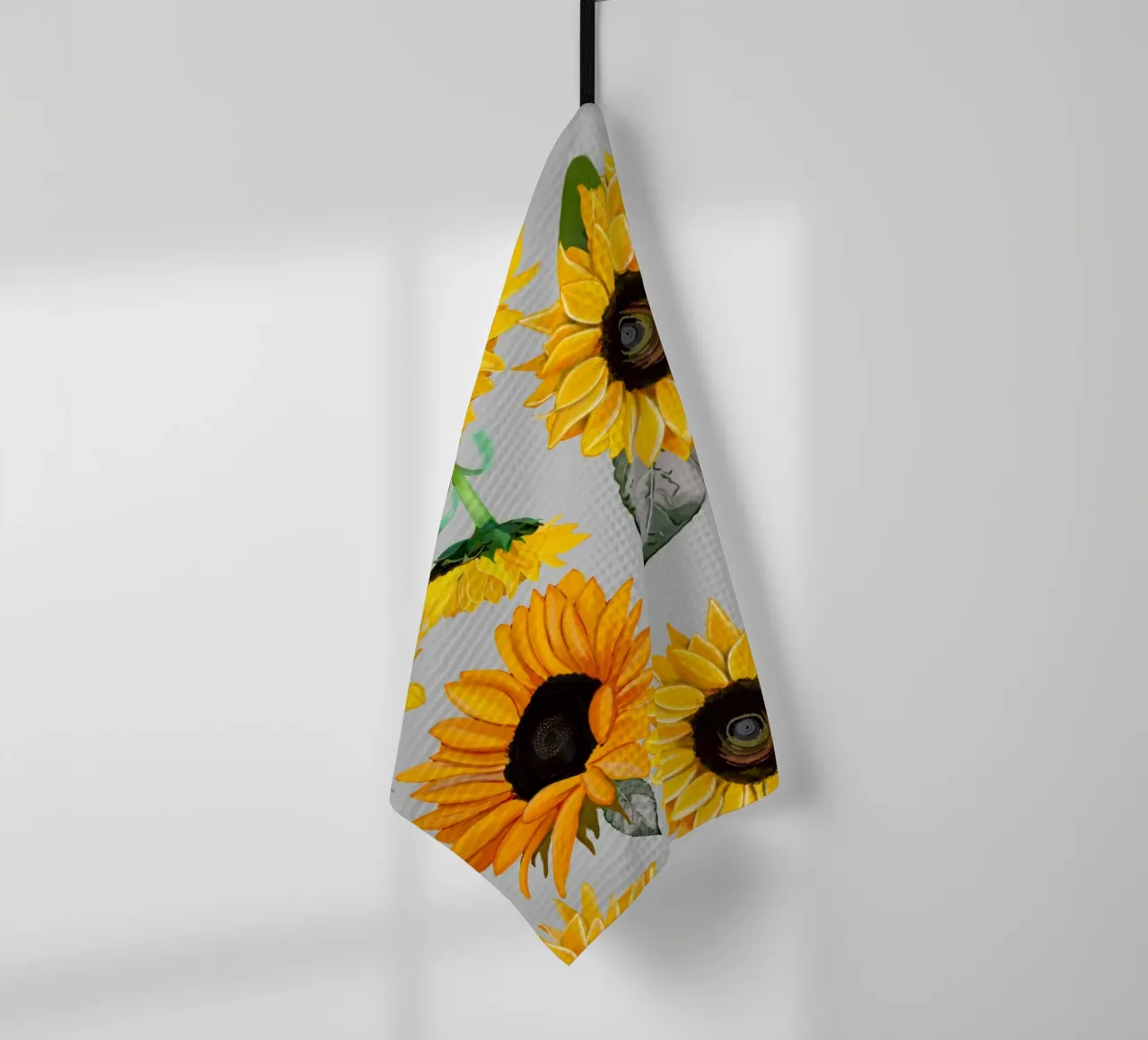 Motif de tournesols torchon de gulsengunel