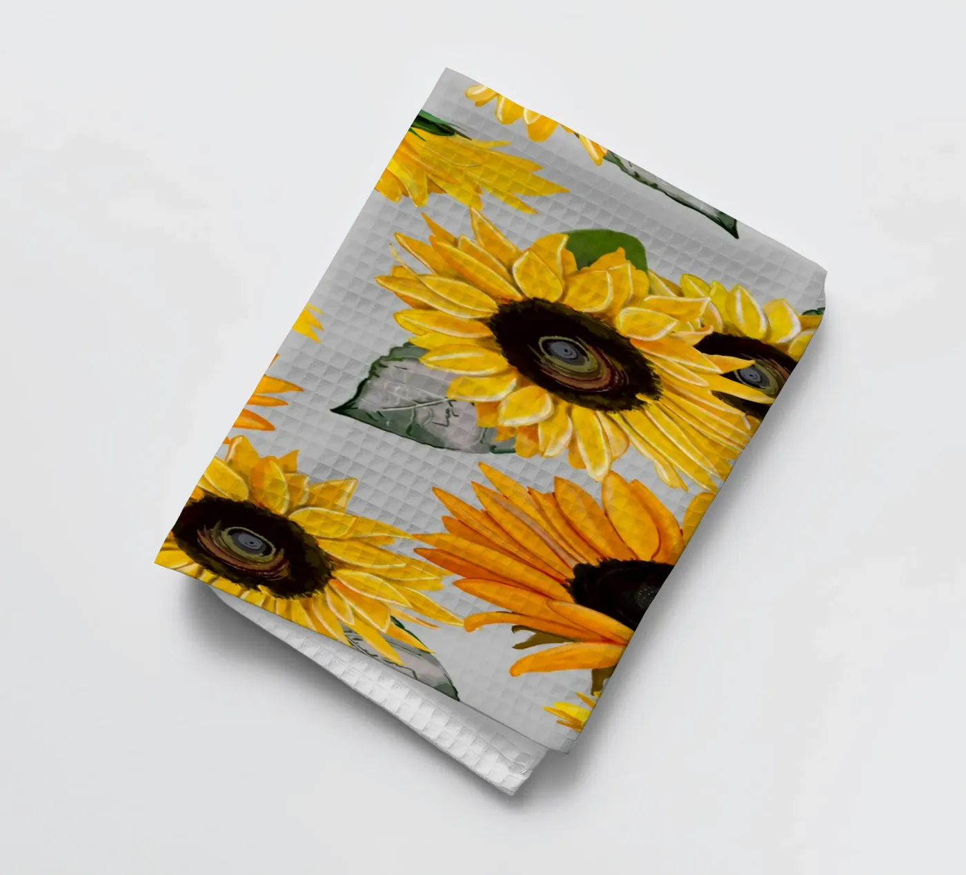 Sonnenblumen Muster Geschirrtuch von gulsengunel