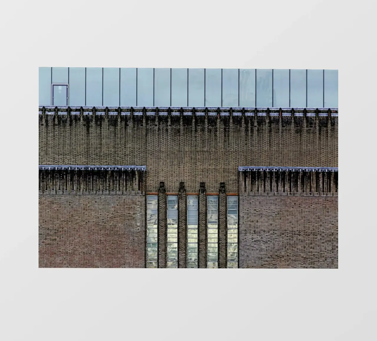 Tate Modern pellicola backlit da Michael Belhadi